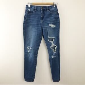 American Eagle Dream Jean Curvy Hi Rise Jegging skinny jeans stretchy ankle 6